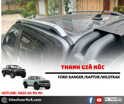 THANH GIÁ NÓC BẮT VÍT CHO DÒNG XE BÁN TẢI FORD RANGER
