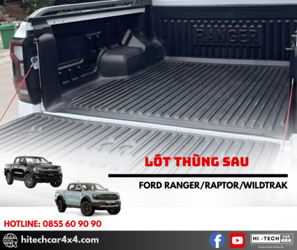 LÓT THÙNG CHO FORD RANGER 2022-2025