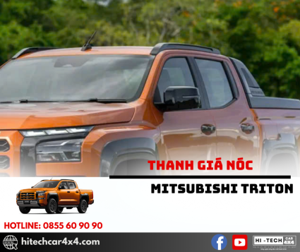 THANH GIÁ NÓC CHO DÒNG XE BÁN TẢI MITSUBISI TRITON