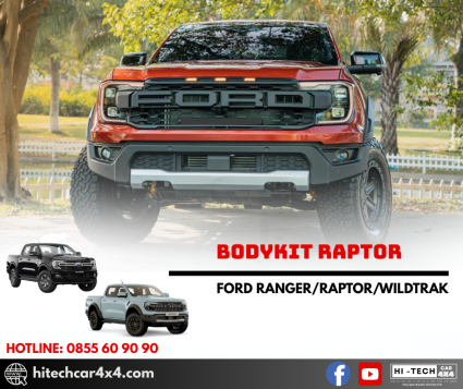 Bộ Bodykit Raptor Dành Cho Ford Ranger NEXTGEN