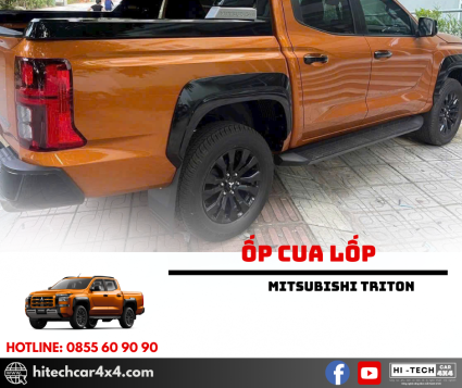 VÈ CUA LỐP Ô TÔ MITSUBISI TRITON – Loại ĐEN BÓNG