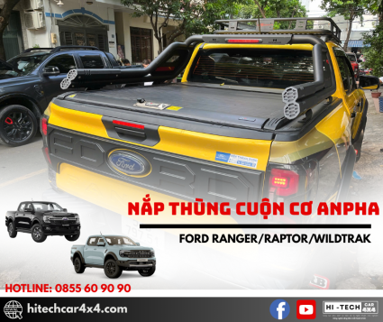 NẮP THÙNG CUỘN CƠ ANPHA FORD RANGER