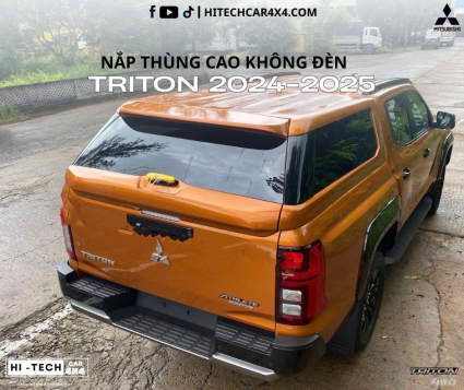 Nắp Thùng Cao Mitsubisi Triton – Chống Thấm Nước, Giữ An Toàn Cho Hàng Hóa