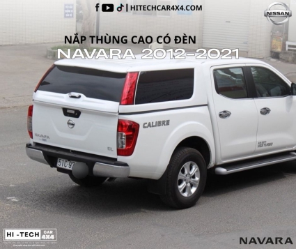 Nắp Thùng Cao Dành Cho Xe Bán Tải Mazda BT-50 2012-2020 Nắp Thùng Có Đèn Phanh, Chống Nước, Bảo Vệ Hàng Hóa
