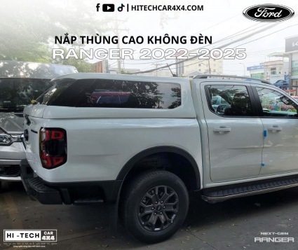 Nắp Thùng Cao Ford Ranger – Chống Thấm Nước, Giữ An Toàn Cho Hàng Hóa